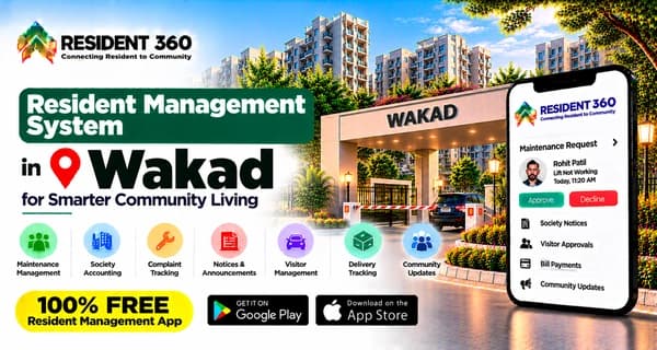 Resident Management System in Wakad for Smarter Community Living