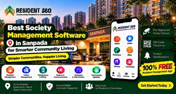 Best Society Management Software in Sanpada for Smarter Community Living