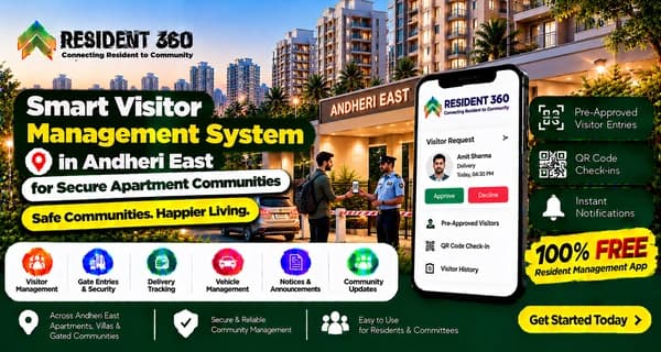 Smart Visitor Management System in Andheri East for Secure Apartment Communities