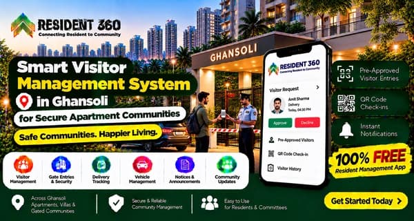 Smart Visitor Management System in Ghansoli for Secure Apartment Communities