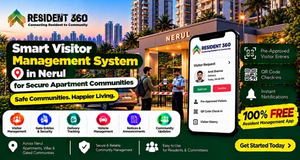 Smart Visitor Management System in Nerul for Secure Apartment Communities