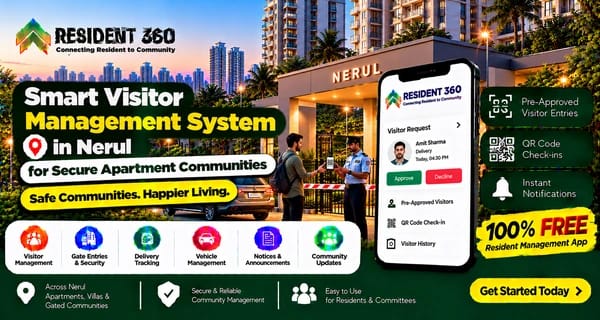 Smart Visitor Management System in Nerul for Secure Apartment Communities