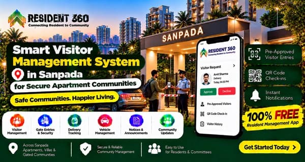 Smart Visitor Management System in Sanpada for Secure Apartment Communities