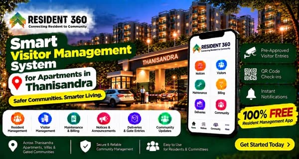 Visitor Management System in Thanisandra