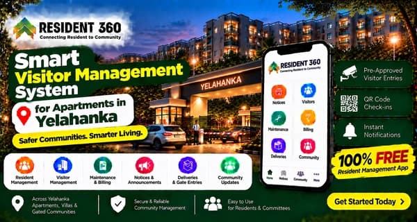 Smart Visitor Management System for Apartments in Yelahanka