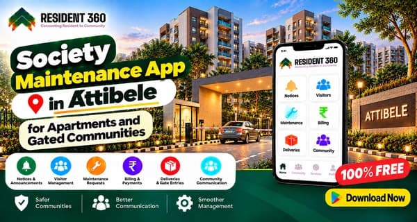 Society Maintenance App in Attibele