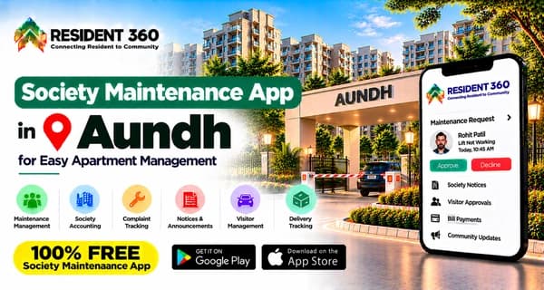 Society Maintenance App in Aundh for Easy Apartment Management