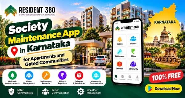Society Maintenance App in Karnataka
