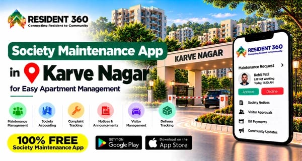 Society Maintenance App in Karve Nagar for Easy Apartment Management