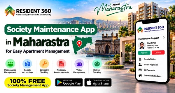 Society Maintenance App in Maharastra for Easy Apartment Management