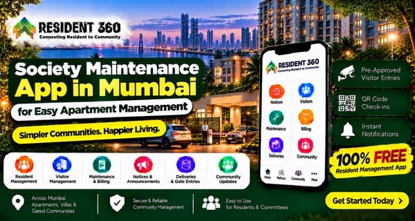 Society Maintenance App in Mumbai for Easy Apartment Management