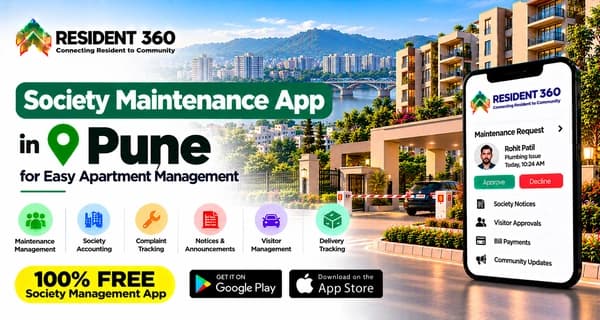 Society Maintenance App in Pune for Easy Apartment Management