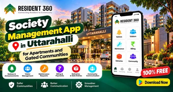 Society Management App in Uttarahalli