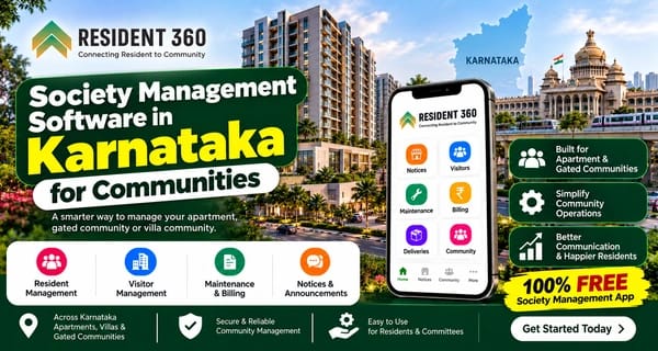 Society Management Software in Karnataka for Communities